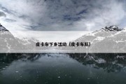 皮卡车下乡活动（皮卡车队）