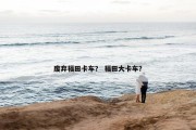 废弃福田卡车？ 福田大卡车？