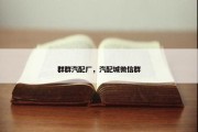 群群汽配厂，汽配城微信群