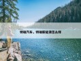 特瑞汽车，特瑞新能源怎么样