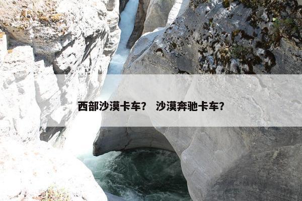西部沙漠卡车？ 沙漠奔驰卡车？