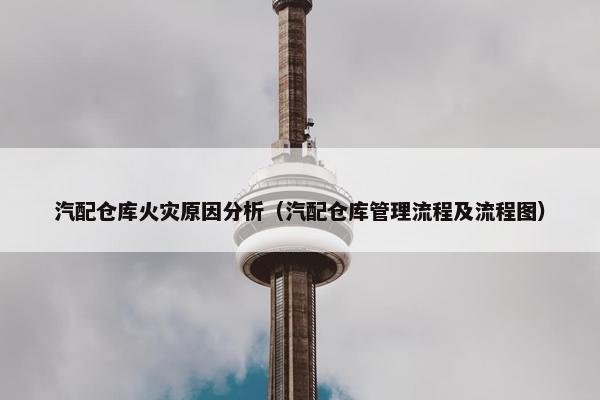 汽配仓库火灾原因分析（汽配仓库管理流程及流程图）