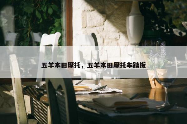 五羊本田摩托，五羊本田摩托车踏板