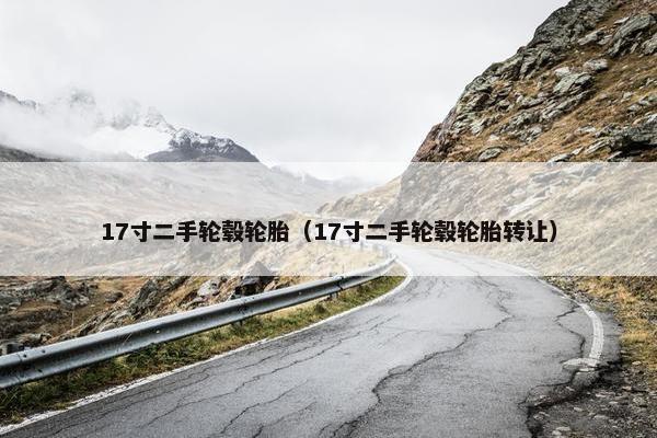 17寸二手轮毂轮胎（17寸二手轮毂轮胎转让）