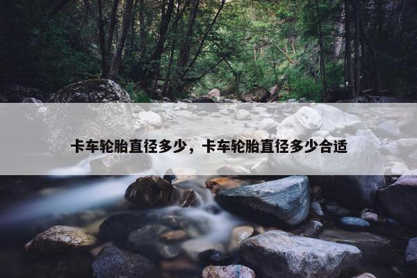 卡车轮胎直径多少，卡车轮胎直径多少合适