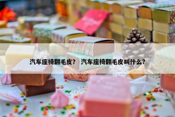 汽车座椅翻毛皮？ 汽车座椅翻毛皮叫什么？