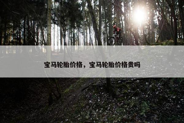 宝马轮胎价格，宝马轮胎价格贵吗