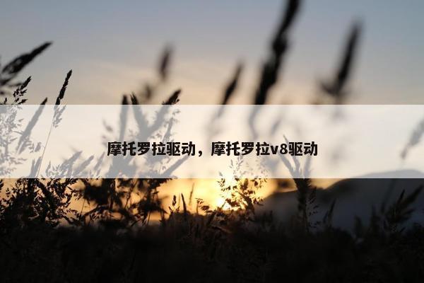 摩托罗拉驱动，摩托罗拉v8驱动