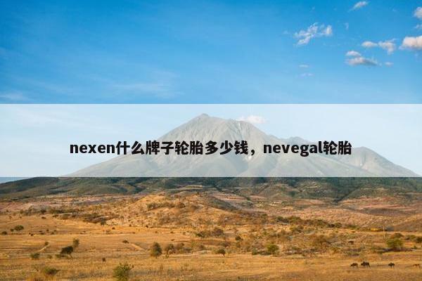 nexen什么牌子轮胎多少钱，nevegal轮胎