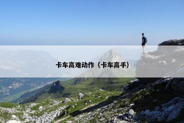 卡车高难动作（卡车高手）