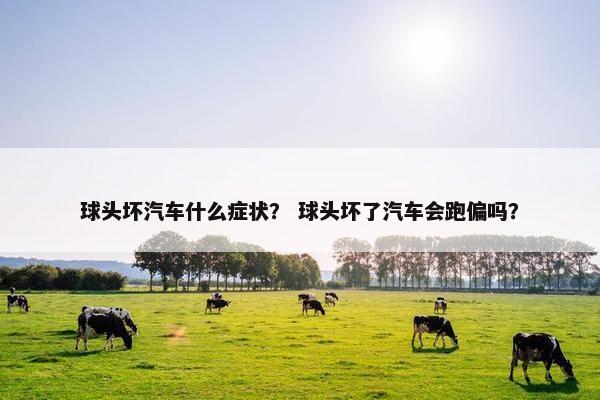 球头坏汽车什么症状？ 球头坏了汽车会跑偏吗？
