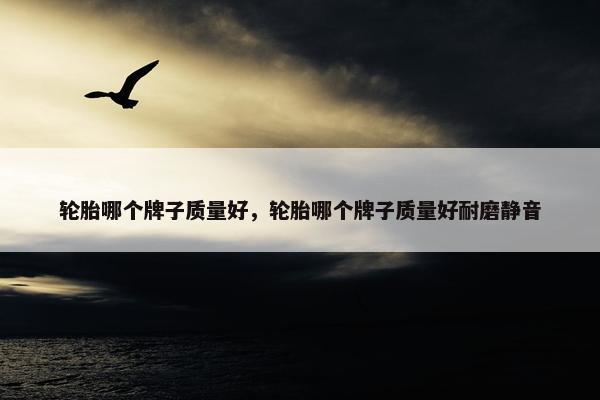 轮胎哪个牌子质量好，轮胎哪个牌子质量好耐磨静音