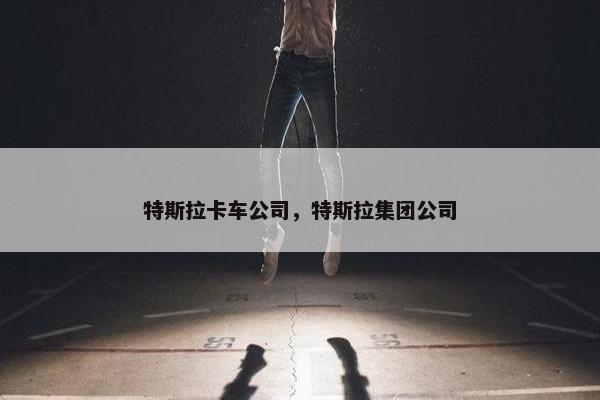 特斯拉卡车公司，特斯拉集团公司