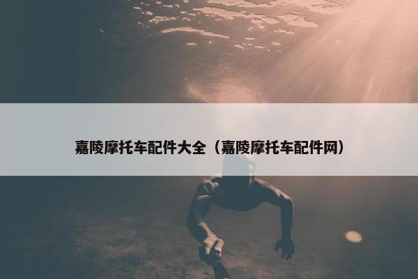 嘉陵摩托车配件大全（嘉陵摩托车配件网）