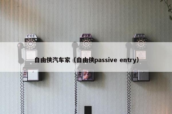 自由侠汽车家（自由侠passive entry）