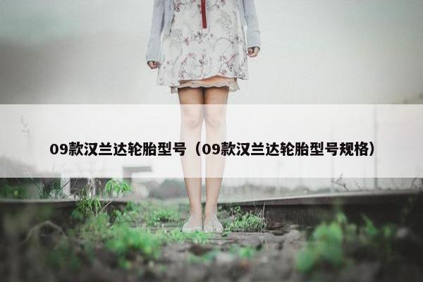 09款汉兰达轮胎型号（09款汉兰达轮胎型号规格）