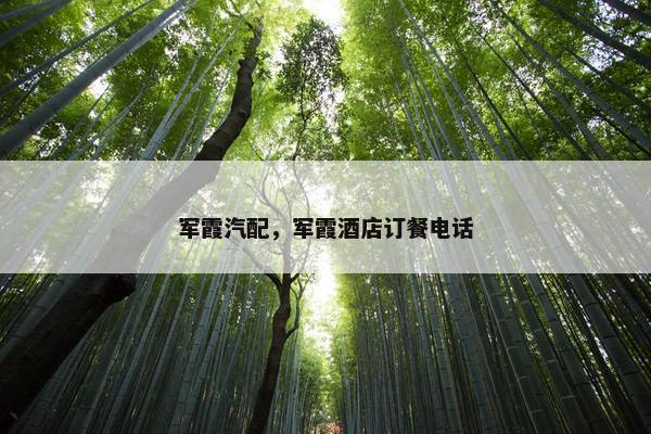 军霞汽配，军霞酒店订餐电话