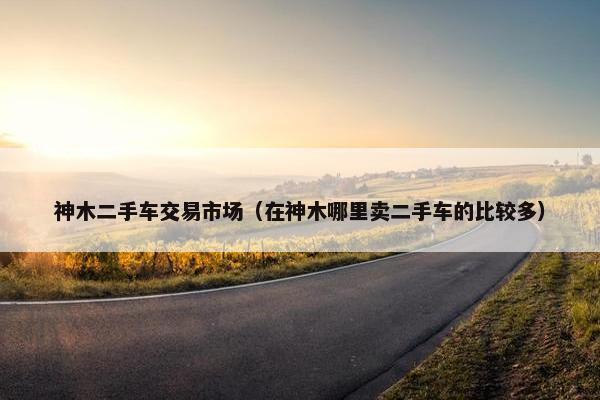 神木二手车交易市场（在神木哪里卖二手车的比较多）
