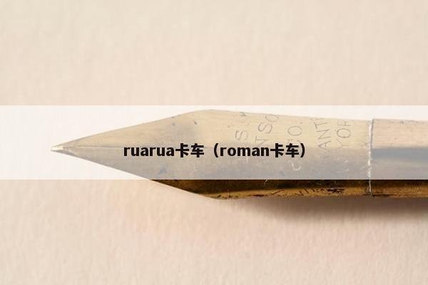 ruarua卡车（roman卡车）