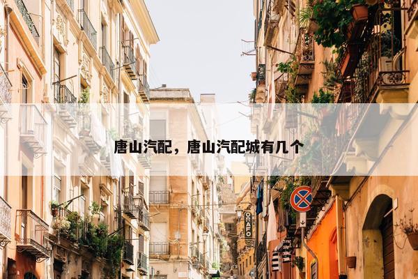 唐山汽配，唐山汽配城有几个