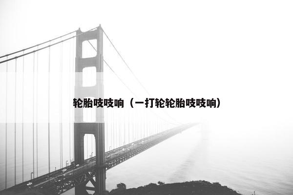 轮胎吱吱响（一打轮轮胎吱吱响）