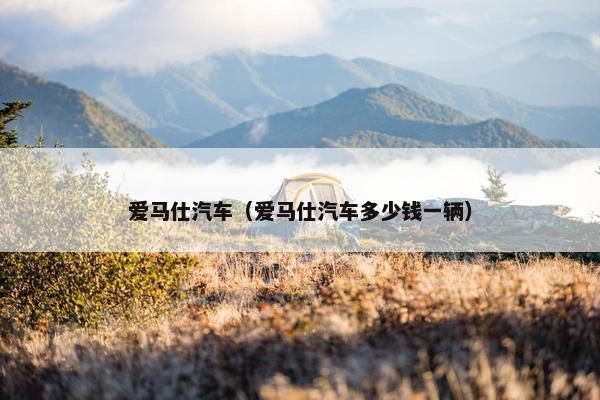 爱马仕汽车（爱马仕汽车多少钱一辆）