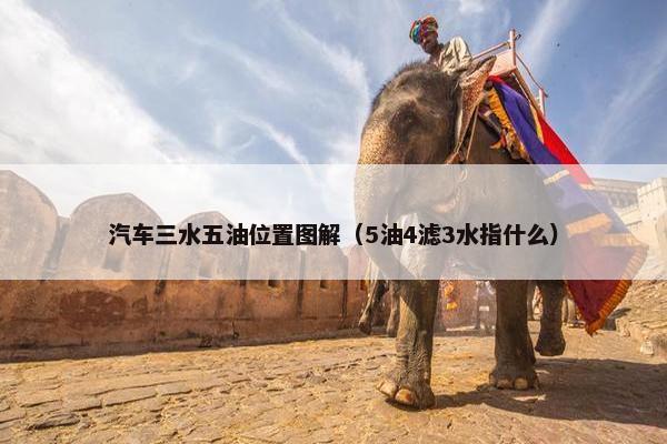 汽车三水五油位置图解（5油4滤3水指什么）