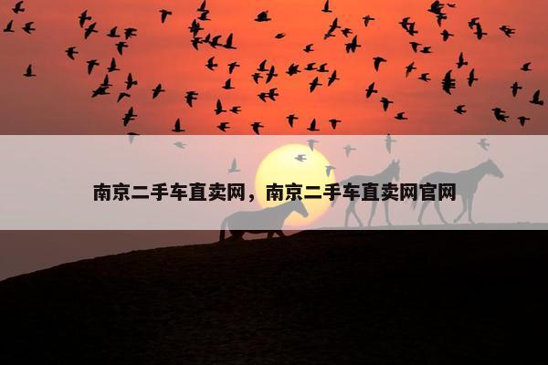 南京二手车直卖网，南京二手车直卖网官网