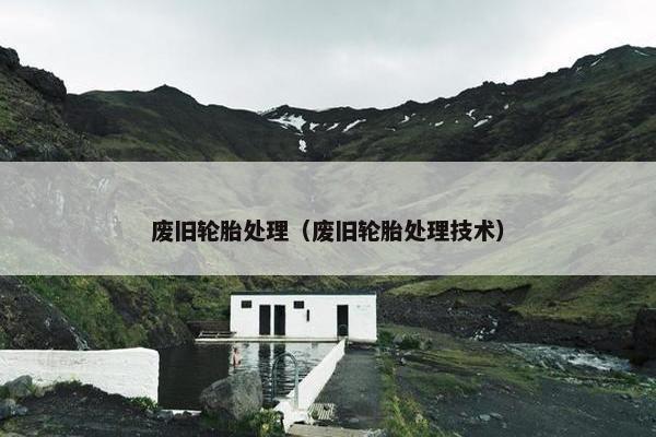 废旧轮胎处理（废旧轮胎处理技术）