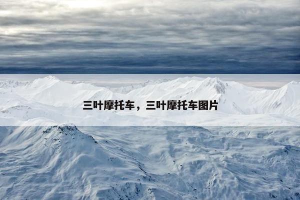 三叶摩托车，三叶摩托车图片