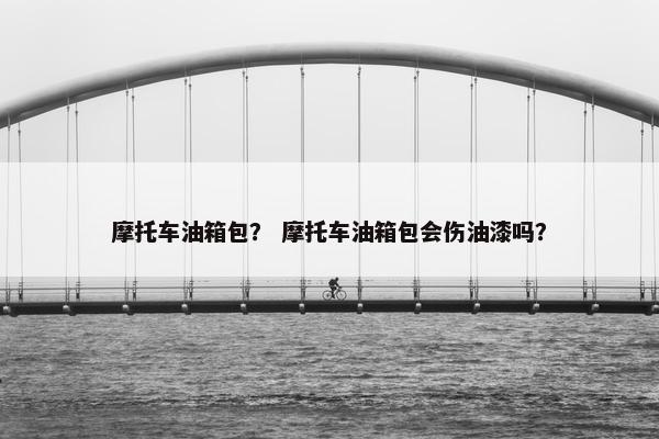 摩托车油箱包？ 摩托车油箱包会伤油漆吗？