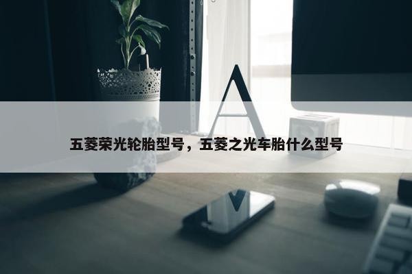 五菱荣光轮胎型号，五菱之光车胎什么型号