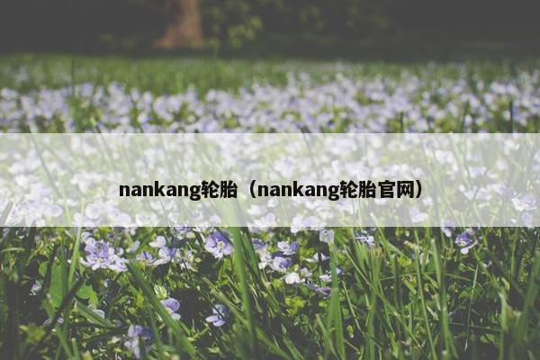 nankang轮胎（nankang轮胎官网）