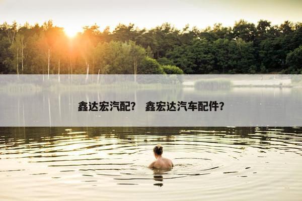 鑫达宏汽配？ 鑫宏达汽车配件？