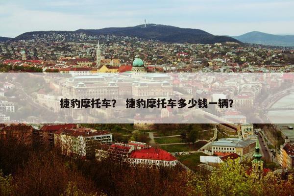 捷豹摩托车？ 捷豹摩托车多少钱一辆？