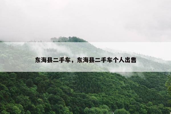 东海县二手车，东海县二手车个人出售