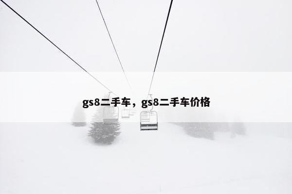 gs8二手车，gs8二手车价格