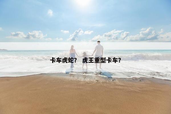 卡车虎蛇？ 虎王重型卡车？