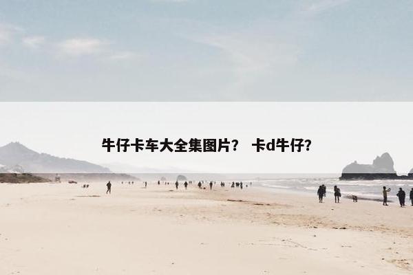 牛仔卡车大全集图片？ 卡d牛仔？