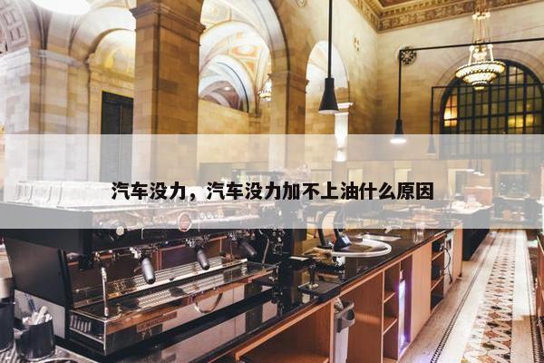 汽车没力，汽车没力加不上油什么原因